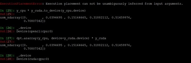 code sample of the process